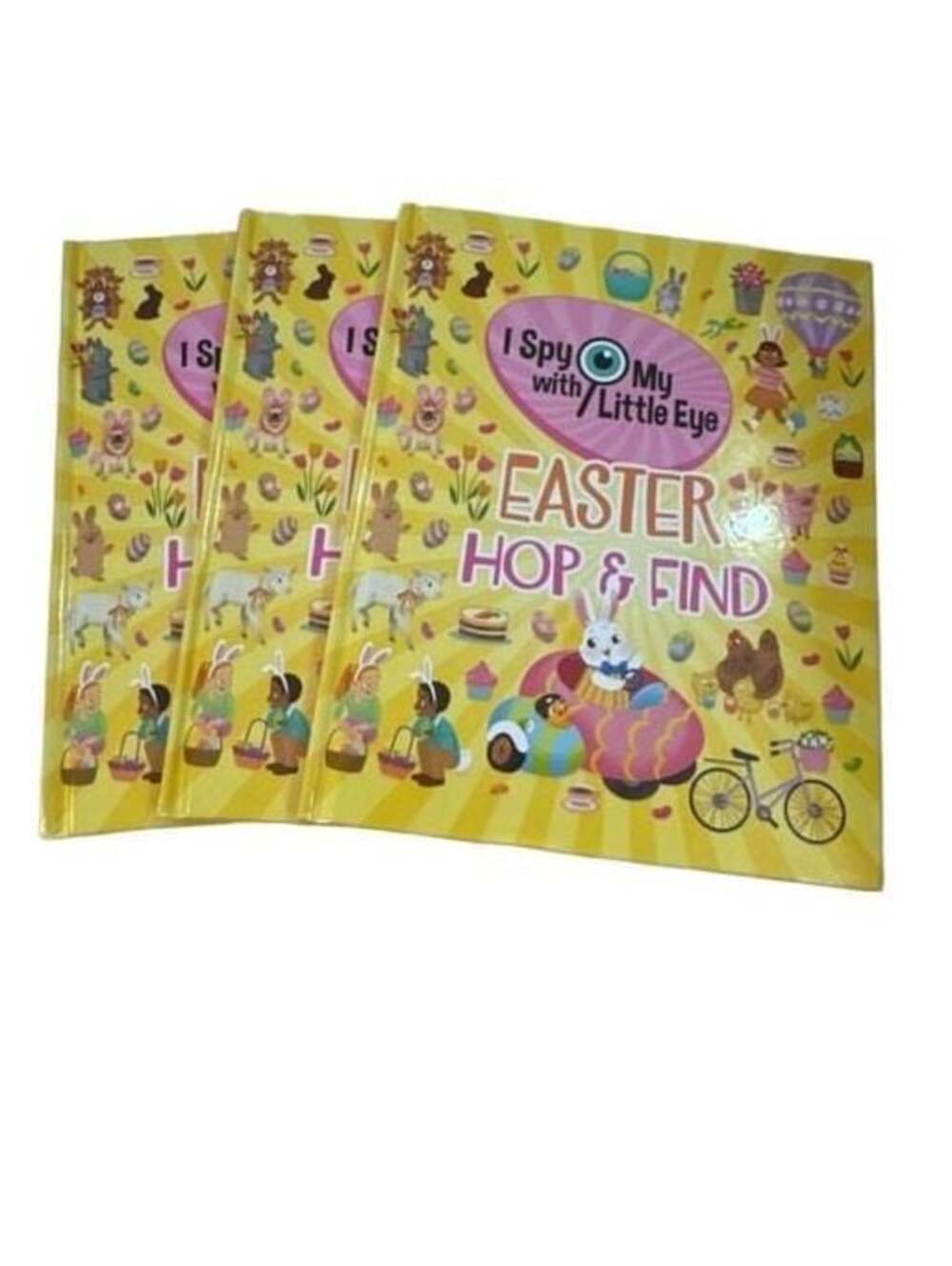 I Spy With My Little Eye Easter Hop & Find Children's Book Lot of 3
